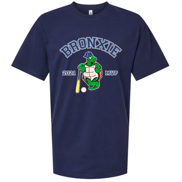 Bronxie 2021 MVP Baseball Turtle Logo Sueded Cloud Jersey T-Shirt