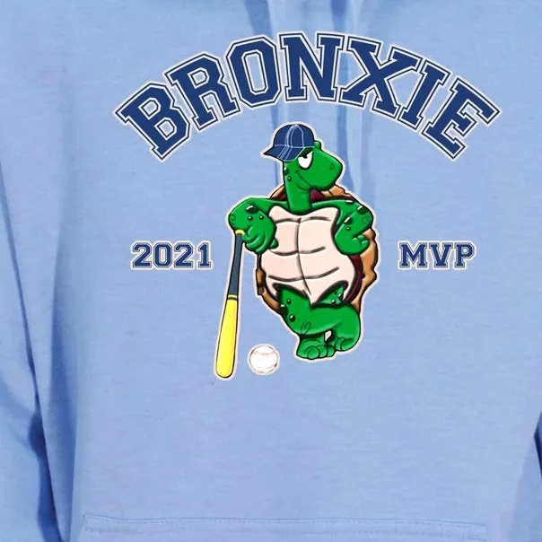 Bronxie 2021 MVP Baseball Turtle Logo Unisex Surf Hoodie