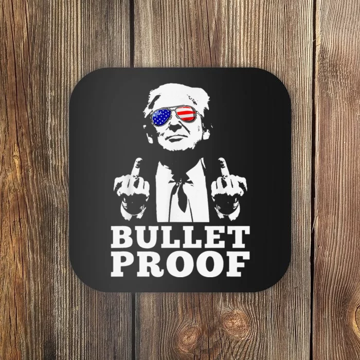 Bulletproof 2024 Presidential Candidate 45 Coaster