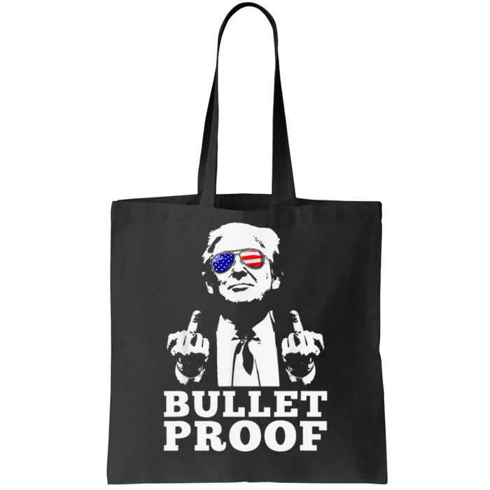 Bulletproof 2024 Presidential Candidate 45 Tote Bag