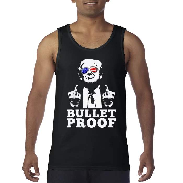 Bulletproof 2024 Presidential Candidate 45 Tank Top