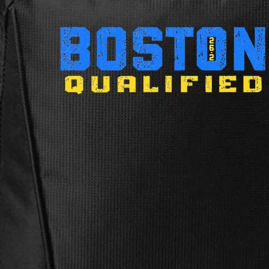 Boston 26.2 Qualified Runner In Training Qualifier City Backpack