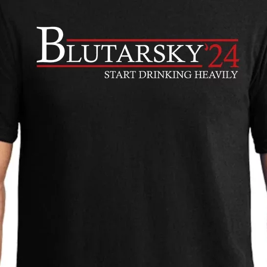 Blutarsky 2024 Start Drinking Heavily Funny Pajama Set