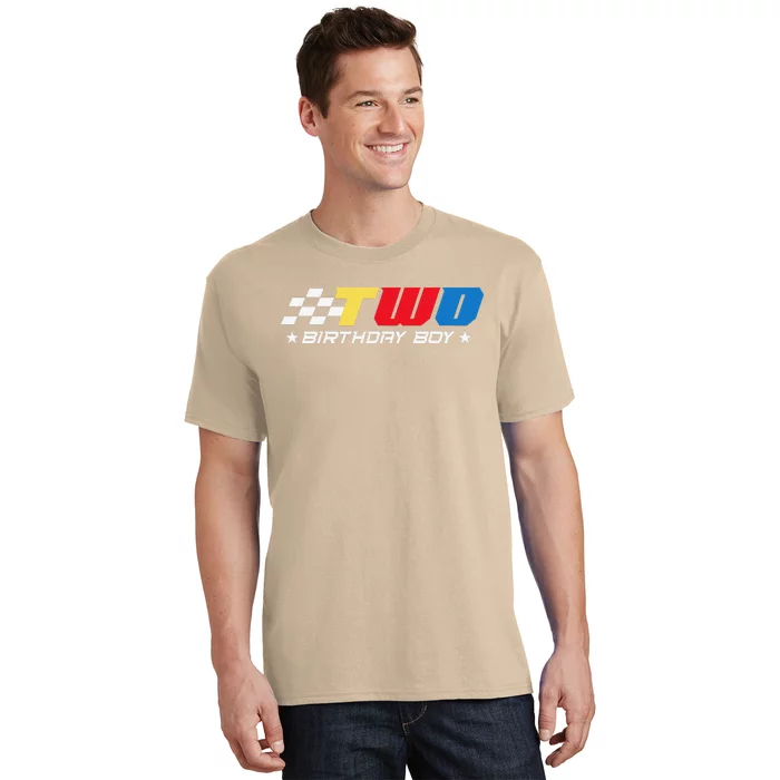 Birthday 2 Two Race Car 2nd Racing Pit Crew Driver T-Shirt