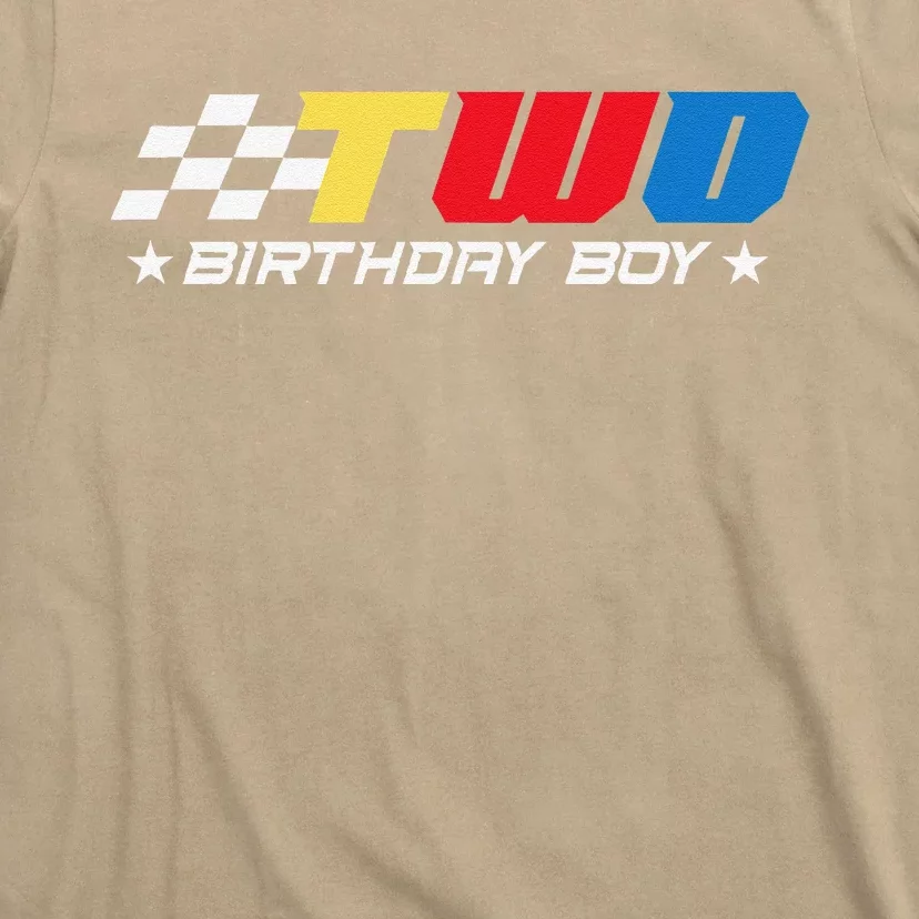 Birthday 2 Two Race Car 2nd Racing Pit Crew Driver T-Shirt