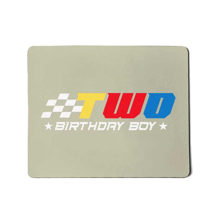 Birthday 2 Two Race Car 2nd Racing Pit Crew Driver Mousepad