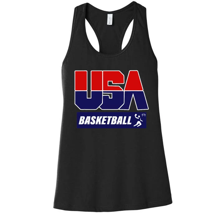 Basketball 2024 Usa Women's Racerback Tank