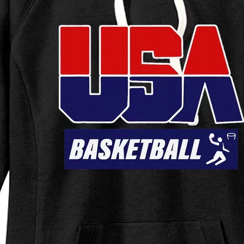 Basketball 2021 Usa Women's Fleece Hoodie