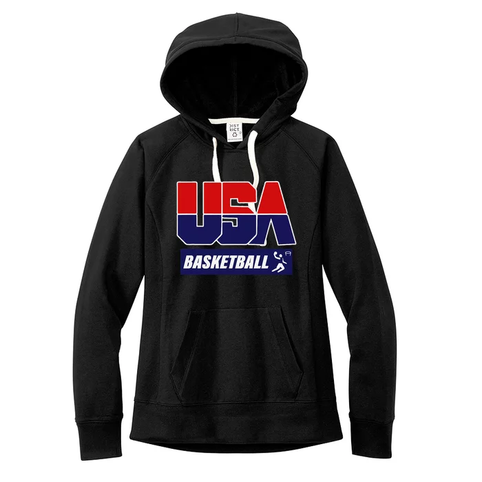 Basketball 2021 Usa Women's Fleece Hoodie