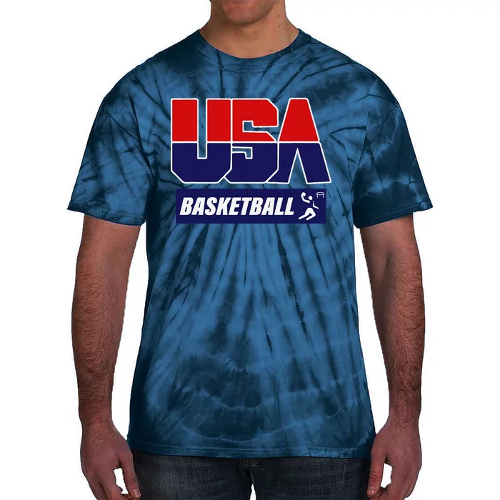 Basketball 2021 Usa Tie-Dye T-Shirt