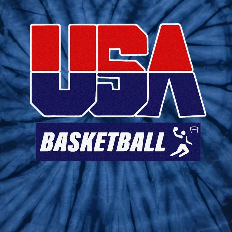 Basketball 2021 Usa Tie-Dye T-Shirt