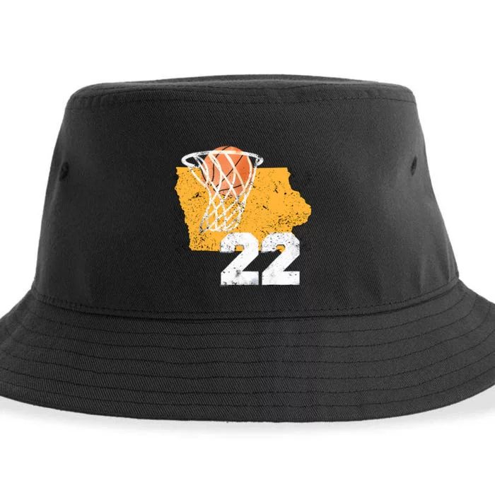 Baseketball 22 Women Girl Tees Sustainable Bucket Hat