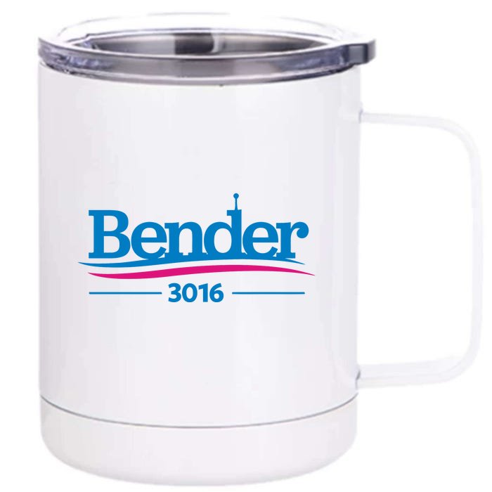 Bender 3016 Front & Back 12oz Stainless Steel Tumbler Cup