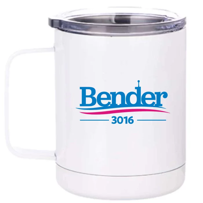 Bender 3016 Front & Back 12oz Stainless Steel Tumbler Cup