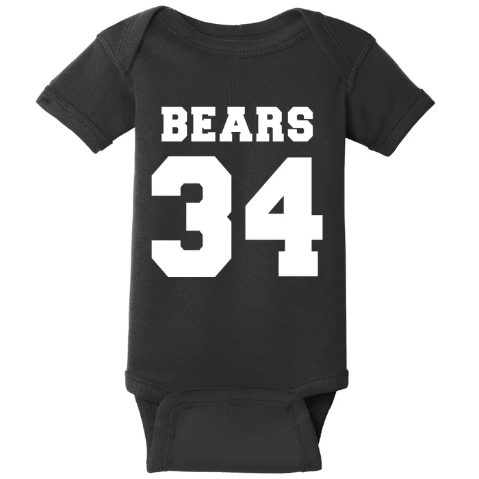 Bears 34 Baby Bodysuit