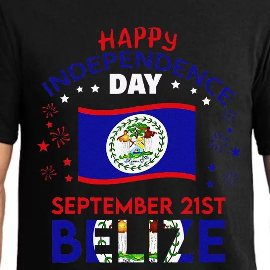 Belize 43rd Independence Day Belizean Pride Belize Flag Gift Pajama Set