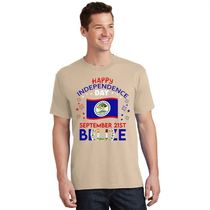 Belize 43rd Independence Day Belizean Pride Belize Flag Gift T-Shirt