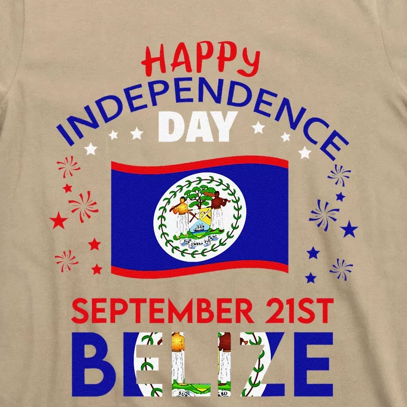 Belize 43rd Independence Day Belizean Pride Belize Flag Gift T-Shirt