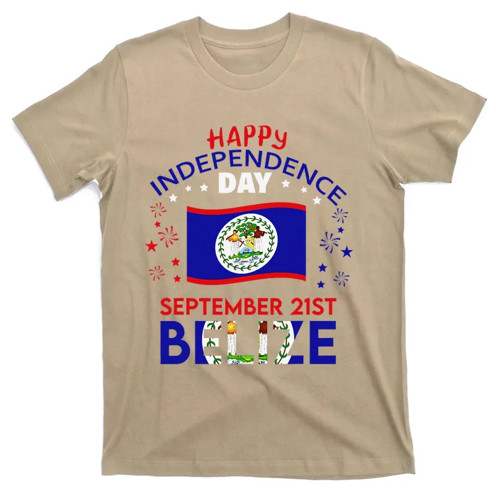 Belize 43rd Independence Day Belizean Pride Belize Flag Gift T-Shirt