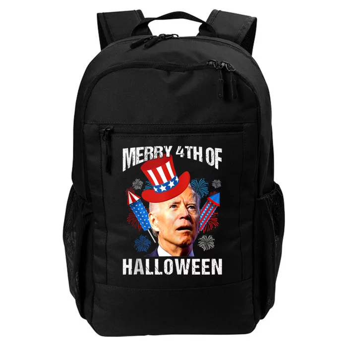 Biden 4th Of July Joe Biden Merry 4th Of Halloween Daily Commute Backpack