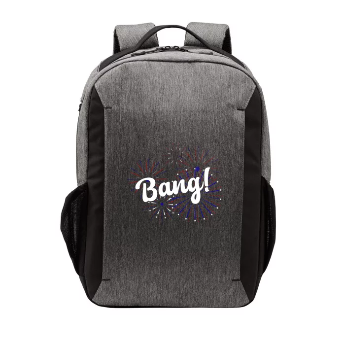 Bang 4th Of July Firework Vector Backpack