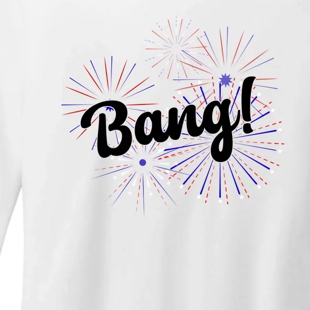 Bang 4th Of July Firework Womens CVC Long Sleeve Shirt