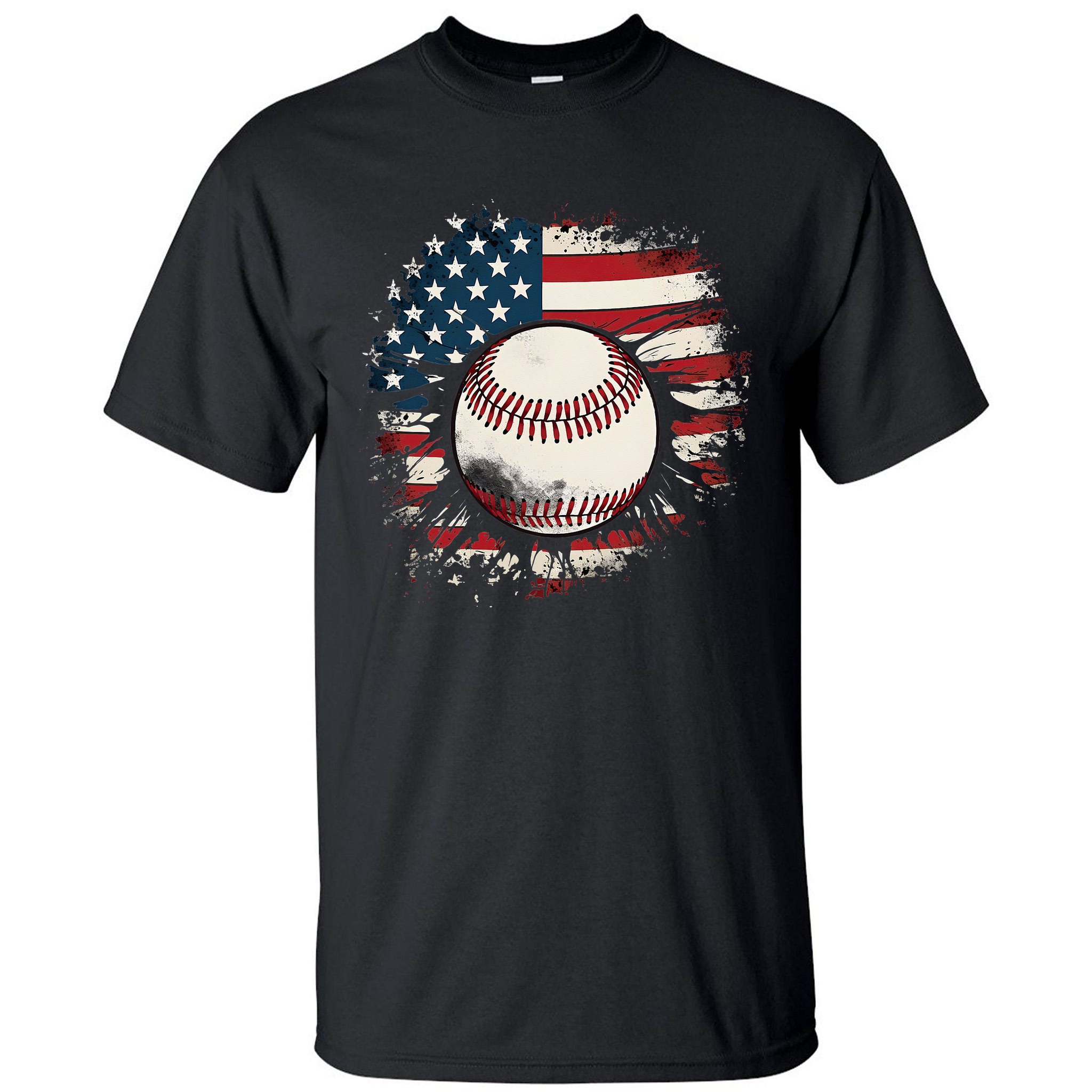 Baseball Lover America USA 4th of July