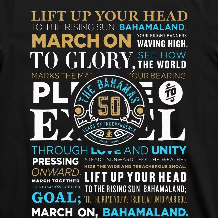 Bahamas 50th Independence Celebration T-Shirt