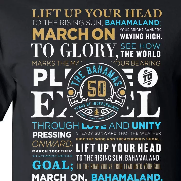 Bahamas 50th Independence Celebration Tall T-Shirt