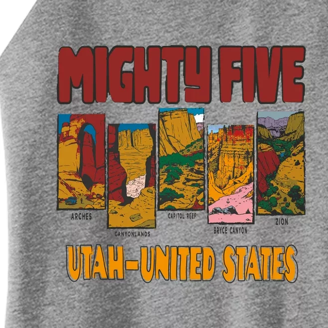 Big 5 Utah Mighty Five National Park Women’s Perfect Tri Rocker Tank