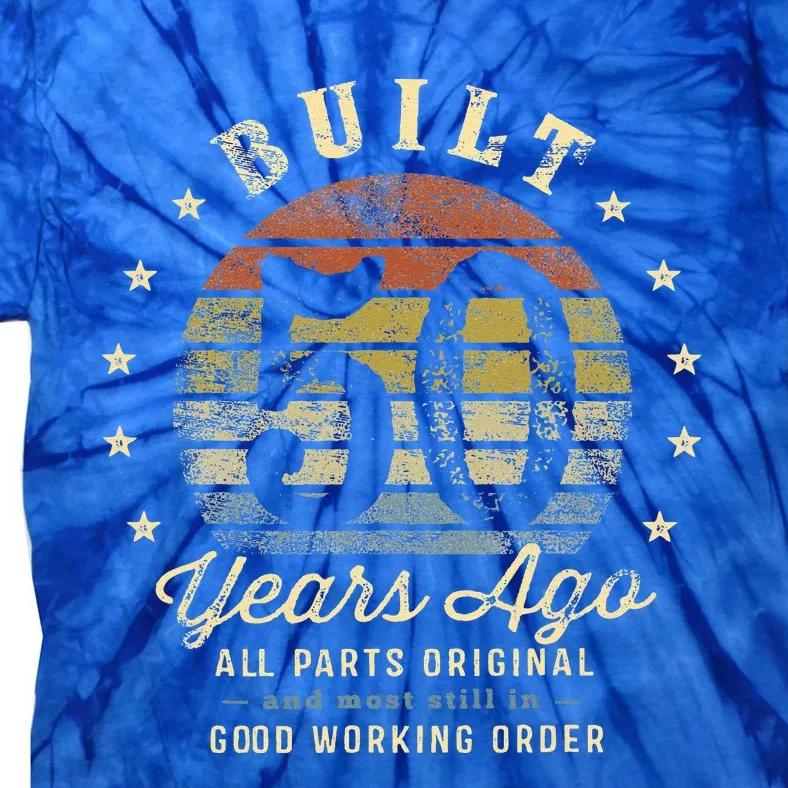 Built 50 Years Ago All Parts Original Gifts 50th Birthday Tie-Dye T-Shirt