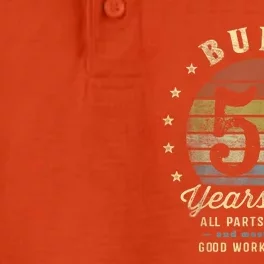 Built 55 Years Ago - All Parts Original Gifts 55th Birthday Dry Zone Grid Performance Polo