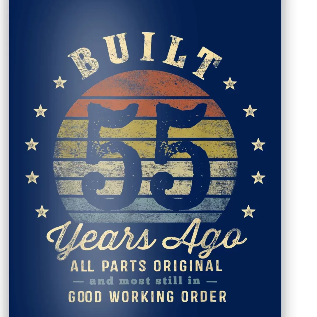 Built 55 Years Ago - All Parts Original Gifts 55th Birthday Poster