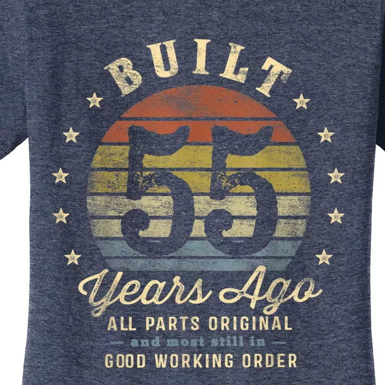 Built 55 Years Ago - All Parts Original Gifts 55th Birthday Women's T-Shirt