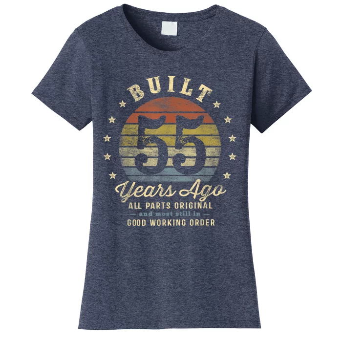 Built 55 Years Ago - All Parts Original Gifts 55th Birthday Women's T-Shirt