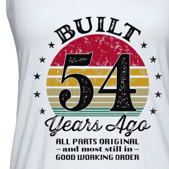 Built 54 Years Ago 54th Birthday All Parts Original 1969 Ladies Essential Flowy Tank