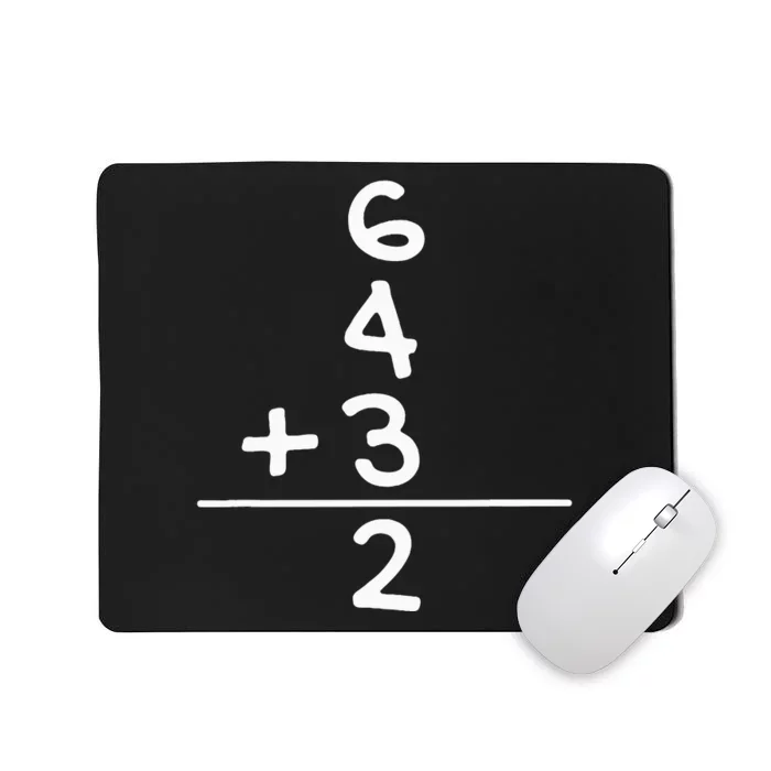 Baseball 6 4 3 Double Play Turn Two Gift Mousepad