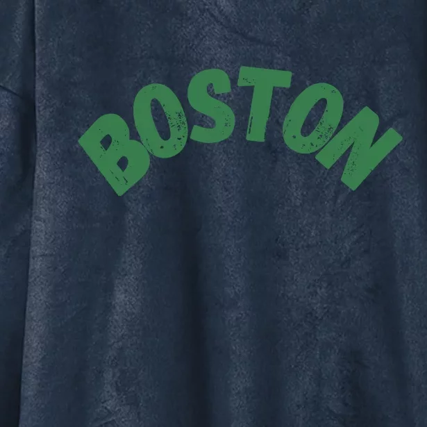 Boston Hooded Wearable Blanket