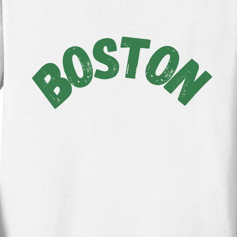 Boston Kids Long Sleeve Shirt