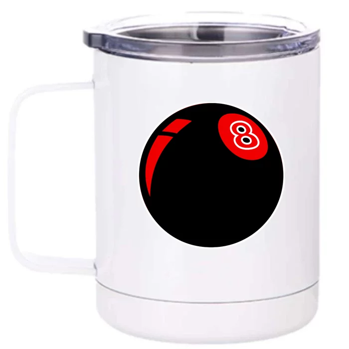 BILLIARDS(snooker) 8 Ball Billiards Dad Gift For Father’s Day Front & Back 12oz Stainless Steel Tumbler Cup