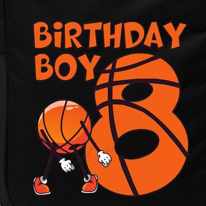 Basketball 8th Birthday Boy Basketball Player 8 Year Old Boy Impact Tech Backpack