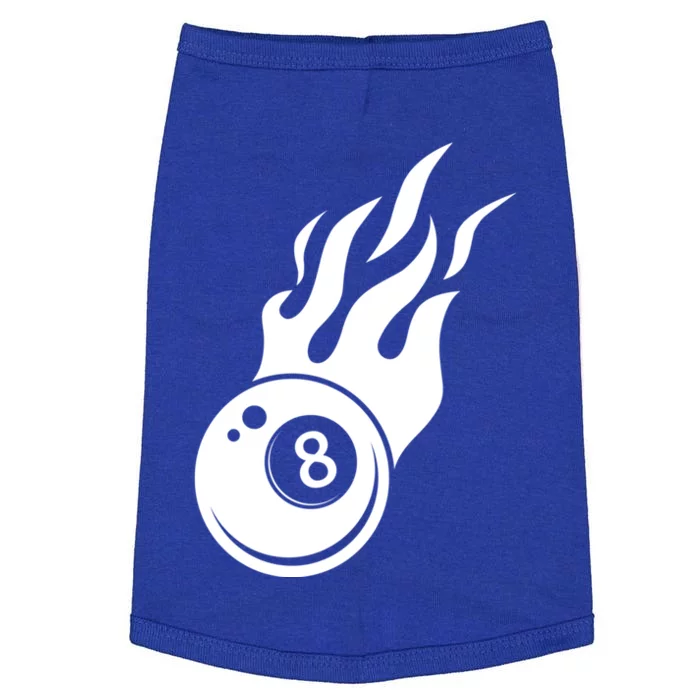 Billiard 8ball Pool Billiard Flame Billiard Ball Flame Funny Gift Doggie Tank