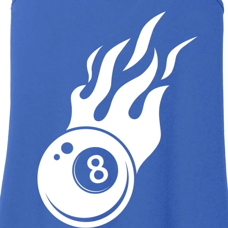 Billiard 8ball Pool Billiard Flame Billiard Ball Flame Funny Gift Ladies Essential Tank