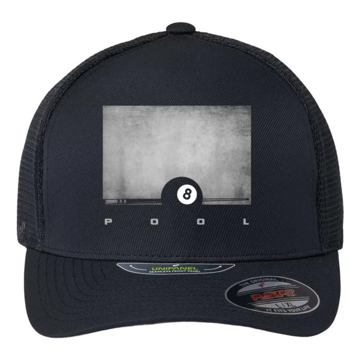 Billiards 8 Pool Billiards Team Gift Ideas For Fan Flexfit Unipanel Trucker Cap