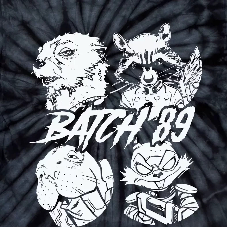 Batch 89 Rocket And Friends Tie-Dye T-Shirt