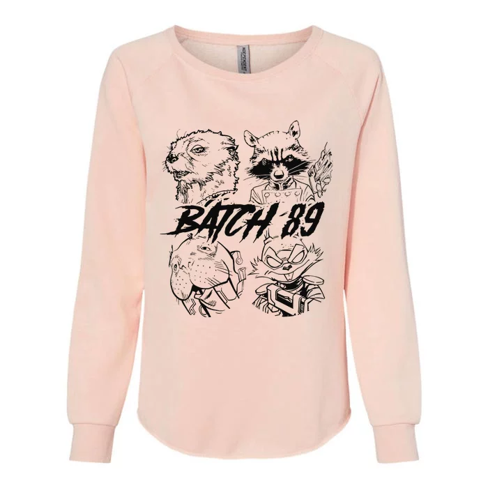 Batch 89 Rocket And Friends Lylla Teefs Floor Rocket Womens California Wash Sweatshirt