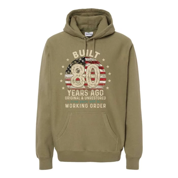 Built 80 Years Ago Original Understored Most Parts Still In Working Order Premium Hoodie