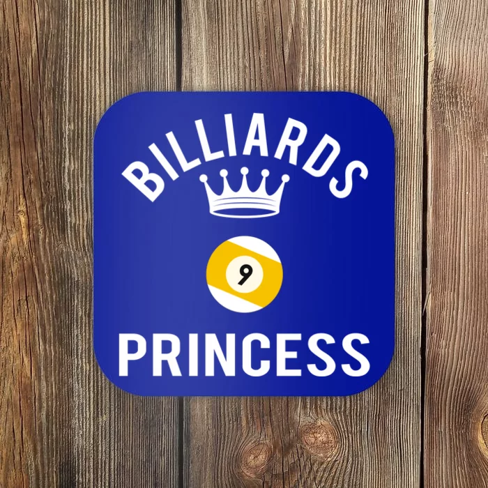 Billiards 9 Ball Princess Gift Coaster