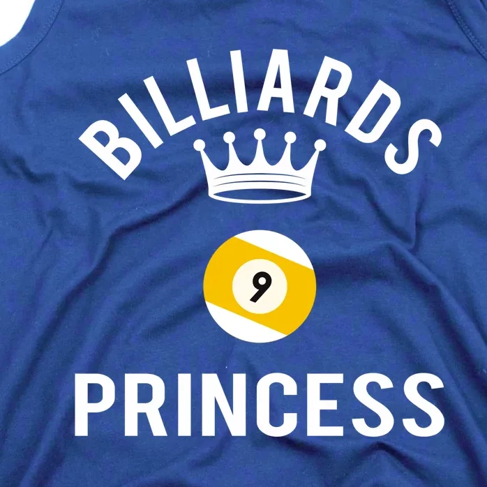 Billiards 9 Ball Princess Gift Tank Top