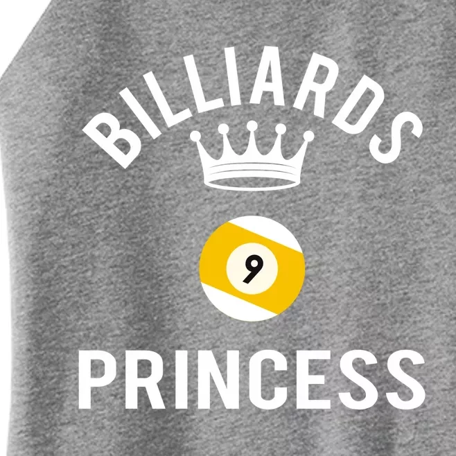 Billiards 9 Ball Princess Gift Women’s Perfect Tri Rocker Tank